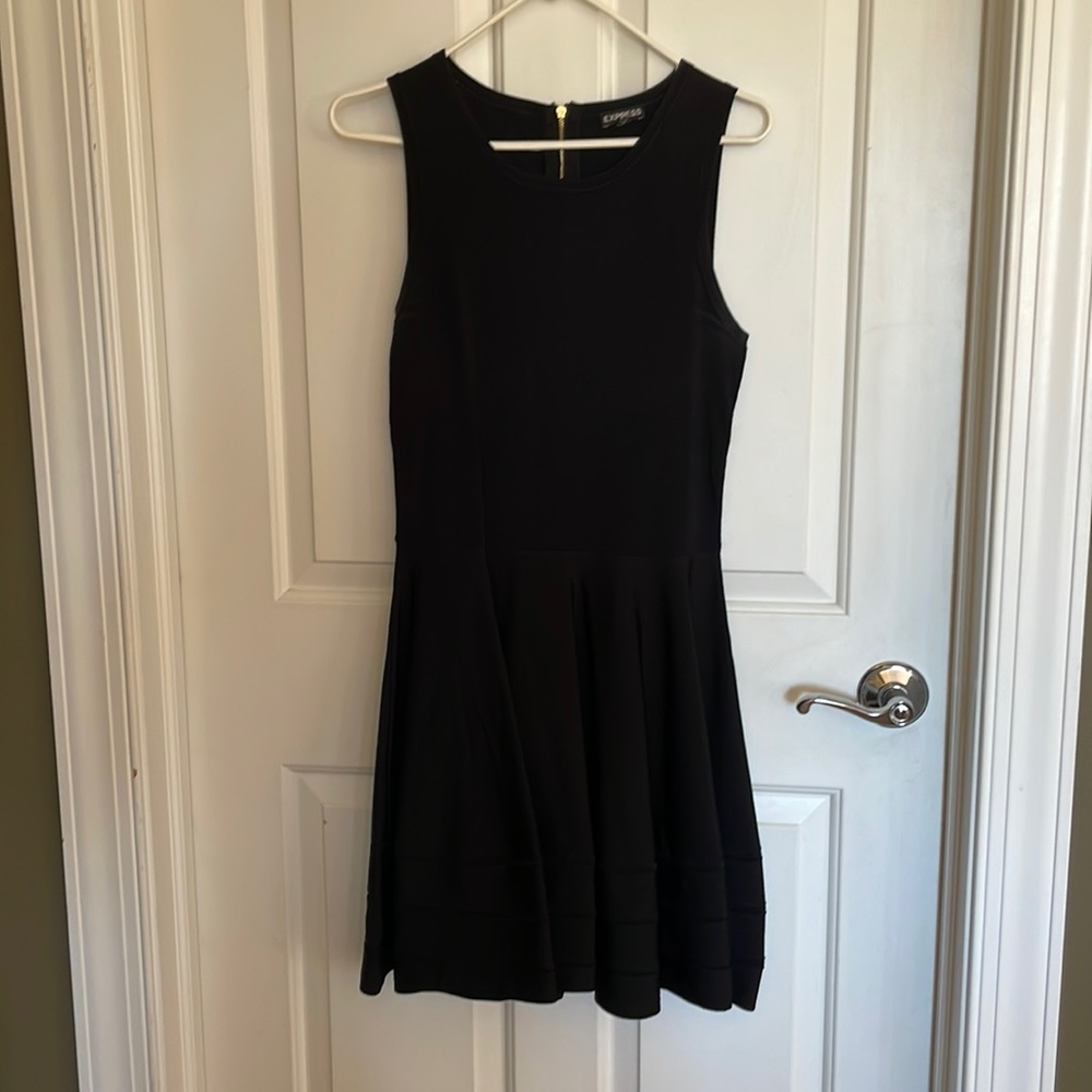 Short black Express dress